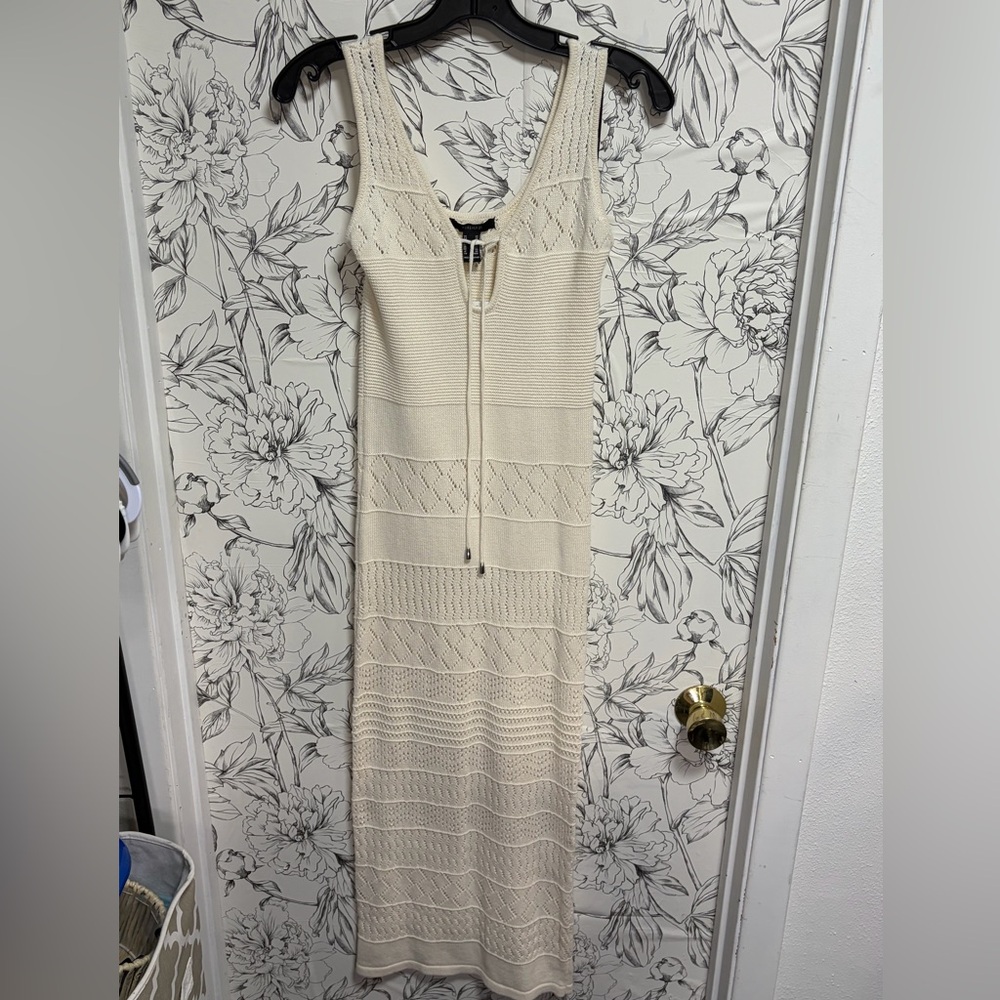 NWT Cream Colored Knit Dress